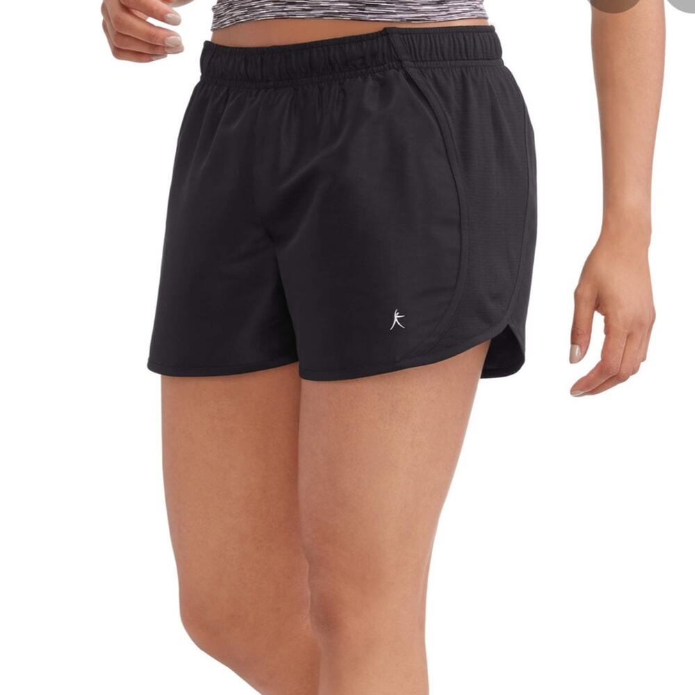 0267 Daskin NWT black running shorts liner pockets